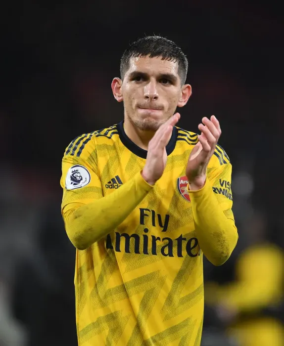 Framed Print : Lucas Torreira Applauding Arsenal Fans: AFC Bournemouth vs Arsenal FC, Premier League 2019-20