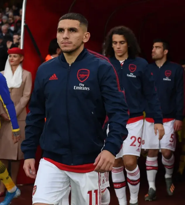 Framed Print : Lucas Torreira (Arsenal). Arsenal 2:2 Southampton