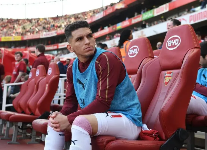 Framed Print : Lucas Torreira Gears Up: Arsenal vs Crystal Palace (Premier League 2018-19)