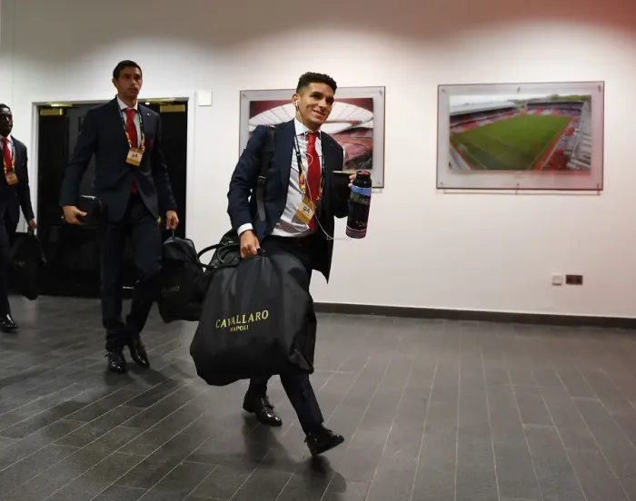 Framed Print : Lucas Torreira's Arsenal Debut: Arsenal vs Vorskla Poltava, UEFA Europa League 2018-19 Framed Print : Lucas Torreira's Arsenal Debut: Arsenal vs Vorskla Poltava, UEFA Europa League 2018-19