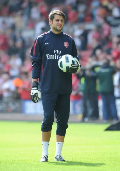 Framed Print : Lucasz Fabianski (Arsenal). Liverpool 1: 1 Arsenal, Barclays Premier League Framed Print : Lucasz Fabianski (Arsenal). Liverpool 1: 1 Arsenal, Barclays Premier League