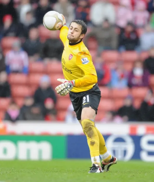 Framed Print : Lucasz Fabianski (Arsenal). Stoke City 3: 1 Arsenal, FA Cup 4th round, The Britannia Stadium Framed Print : Lucasz Fabianski (Arsenal). Stoke City 3: 1 Arsenal, FA Cup 4th round, The Britannia Stadium