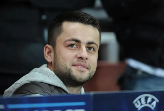 Framed Print : Lukas Fabianski: Arsenal FC's Pre-Match Focus Against Schalke 04, 2012