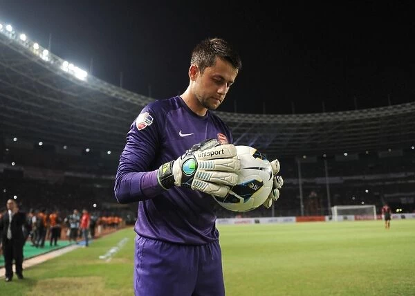Lukas Fabianski: Arsenal's Star Goalkeeper Shines in Indonesia Dream Team Encounter (2013-14)