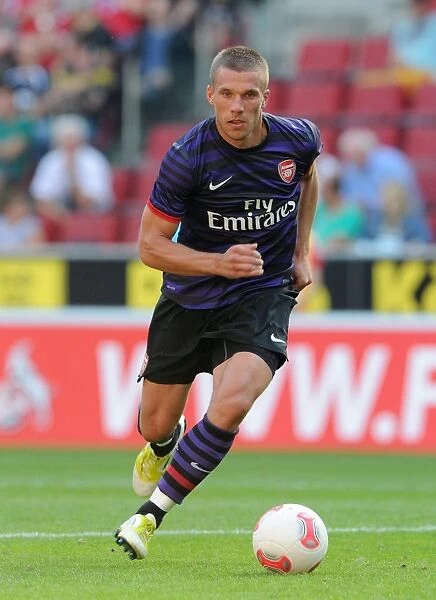 Lukas Podolski in Action: Arsenal vs. FC Cologne (2012)