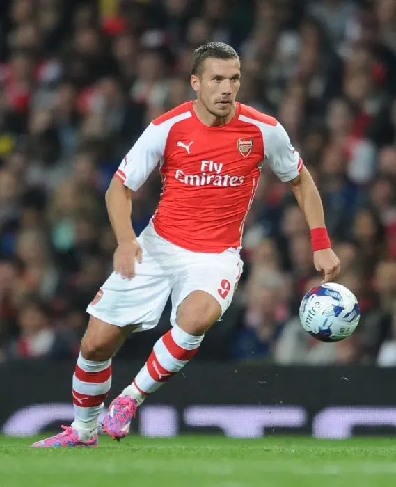 Framed Print : Lukas Podolski in Action: Arsenal vs Southampton, League Cup 2014 / 15 Framed Print : Lukas Podolski in Action: Arsenal vs Southampton, League Cup 2014 / 15