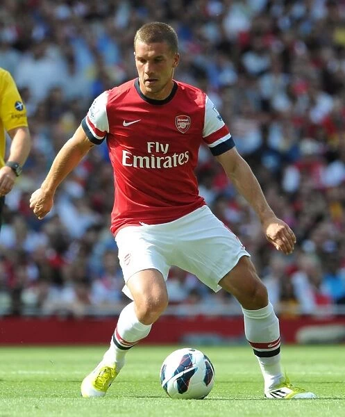 Lukas Podolski in Action: Arsenal vs Sunderland, Premier League 2012-13