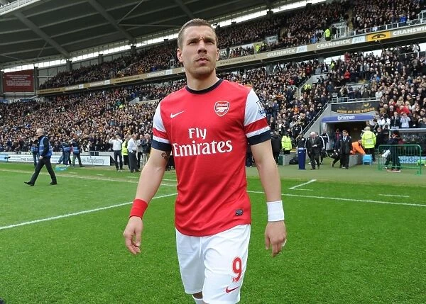 Lukas Podolski: Arsenal Star's Pre-Match Focus at Hull City, 2014
