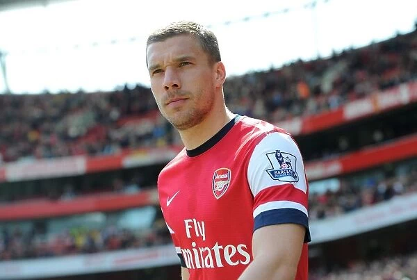Lukas Podolski: Arsenal's Ready-to-Go Warrior Against West Bromwich Albion (2013-14)