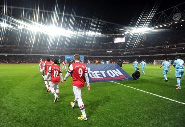 Lukas Podolski Leads Arsenal Out Against West Ham United, Premier League 2012-13