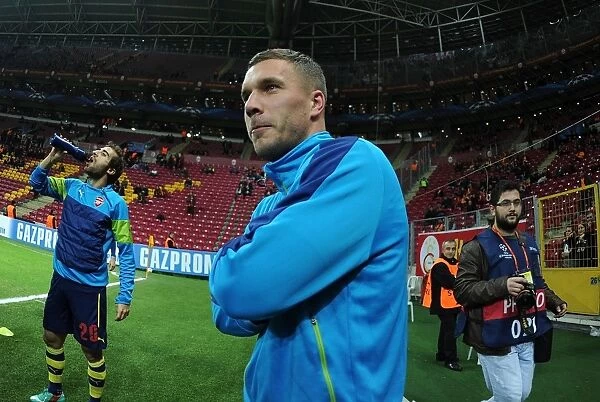 Lukas Podolski Prepares for Galatasaray Showdown in Champions League