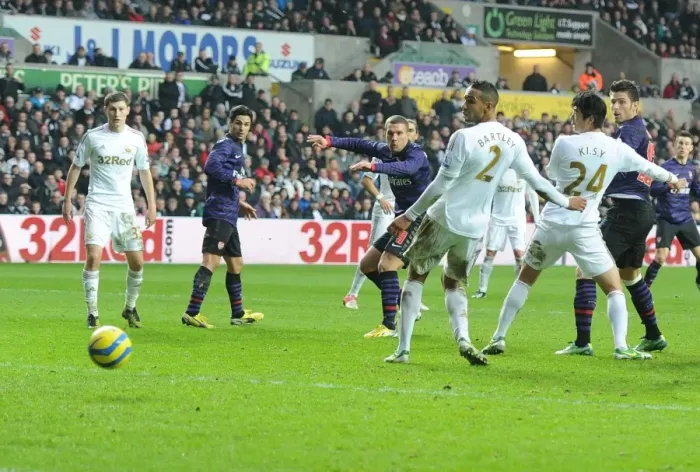 Framed Print : Lukas Podolski Scores First Arsenal Goal: Swansea City vs. Arsenal - FA Cup 3rd Round, 2012-13 Framed Print : Lukas Podolski Scores First Arsenal Goal: Swansea City vs. Arsenal - FA Cup 3rd Round, 2012-13