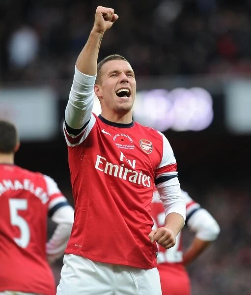 Lukas Podolski's Brace: Arsenal's Victory over Fulham (2012-13)