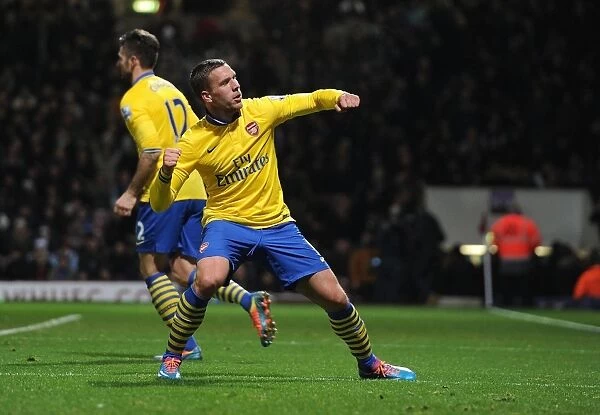 Lukas Podolski's Hat-Trick: Arsenal's Triumph over West Ham United (December 2013)