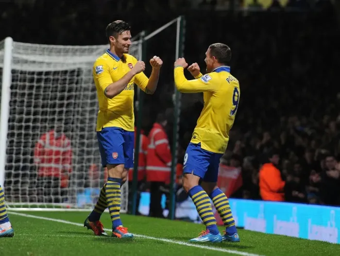 Framed Print : Lukas Podolski's Hat-Trick: Arsenal's Triumph over West Ham United (December 2013) Framed Print : Lukas Podolski's Hat-Trick: Arsenal's Triumph over West Ham United (December 2013)