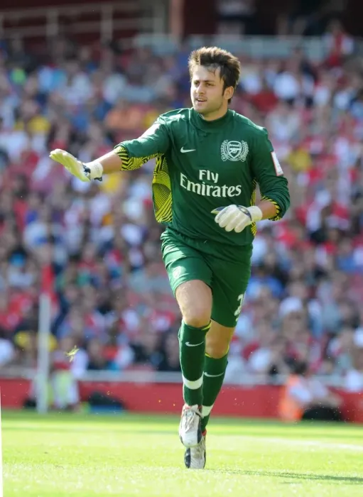 Framed Print : Lukasz Fabianski (Arsenal). Arsenal 2: 2 Boca Juniors. Emirates Cup Day 1 Framed Print : Lukasz Fabianski (Arsenal). Arsenal 2: 2 Boca Juniors. Emirates Cup Day 1