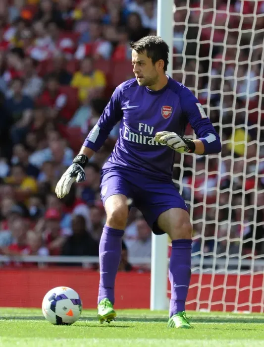 Framed Print : Lukasz Fabianski (Arsenal). Arsenal 2: 2 Napoli. Emirates Cup Day One. Emirates Stadium, 3 / 8 / 13 Framed Print : Lukasz Fabianski (Arsenal). Arsenal 2: 2 Napoli. Emirates Cup Day One. Emirates Stadium, 3 / 8 / 13