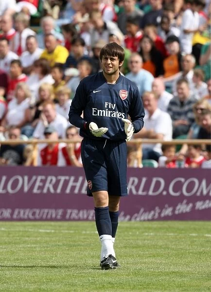 Lukasz Fabianski: Arsenal's Dominant Performance Against Barnet (2007)