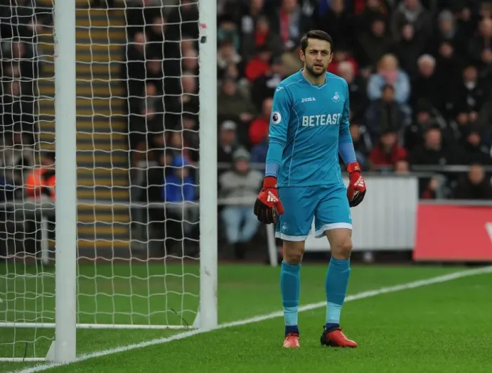 Framed Print : Lukasz Fabianski of Swansea Faces Arsenal in Premier League Clash (January 2017) Framed Print : Lukasz Fabianski of Swansea Faces Arsenal in Premier League Clash (January 2017)
