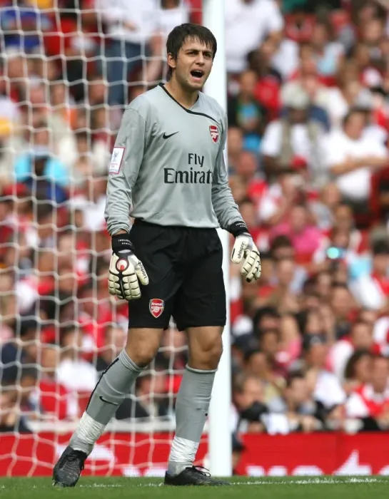 Framed Print : Lukasz Fabianski's Unforgettable Heroics: Arsenal vs Juventus at the Emirates Cup (1-0), 2008