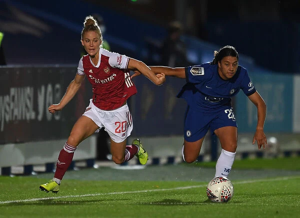 Maier vs. Kerr: A Continental Cup Showdown - Chelsea Women vs. Arsenal Women (2020-21)