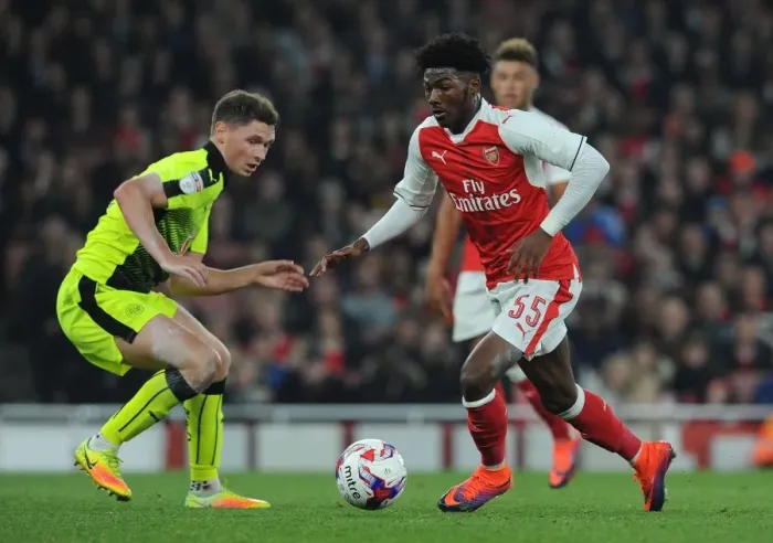 Framed Print : Maitland-Niles vs. Evans: Intense Face-Off in Arsenal's EFL Cup Battle Framed Print : Maitland-Niles vs. Evans: Intense Face-Off in Arsenal's EFL Cup Battle