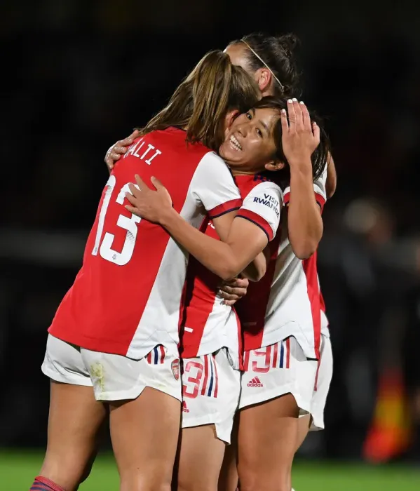Framed Print : Mana Iwabuchi Scores First Goal: Arsenal Women's FA Cup Triumph over Tottenham Hotspur Framed Print : Mana Iwabuchi Scores First Goal: Arsenal Women's FA Cup Triumph over Tottenham Hotspur