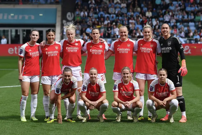Framed Print : Manchester City v Arsenal FC - Barclays Women's Super League