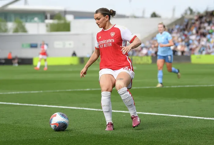 Framed Print : Manchester City v Arsenal FC - Barclays Women´s Super League Manchester City v Arsenal FC - Barclays Women´s Super League