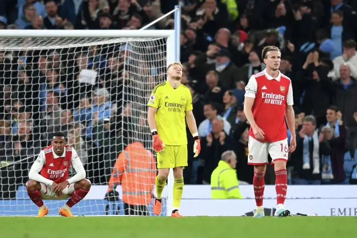 Framed Print : Manchester City's Fourth Goal Crushes Arsenal's Hope: Haaland Scores Again in Premier League Showdown (2022-23)