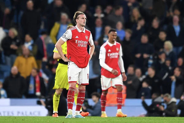 Manchester City's Haaland Holds Reign: Arsenal's Holding Disappointed After Fourth Goal