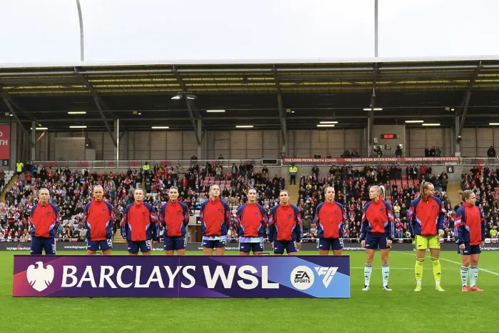 Framed Print : Manchester United v Arsenal - Barclays Women's Super League