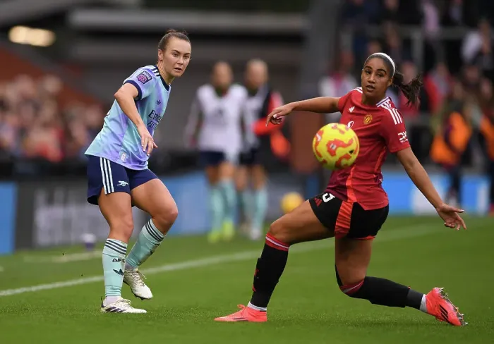 Framed Print : Manchester United v Arsenal - Barclays Women's Super League