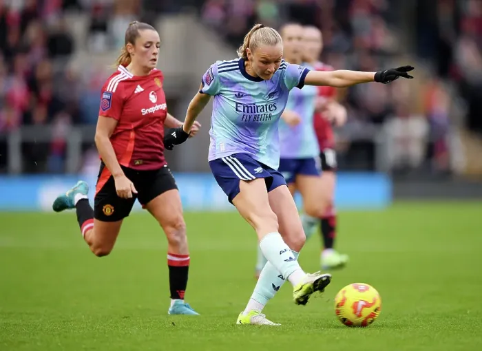 Framed Print : Manchester United v Arsenal - Barclays Women's Super League