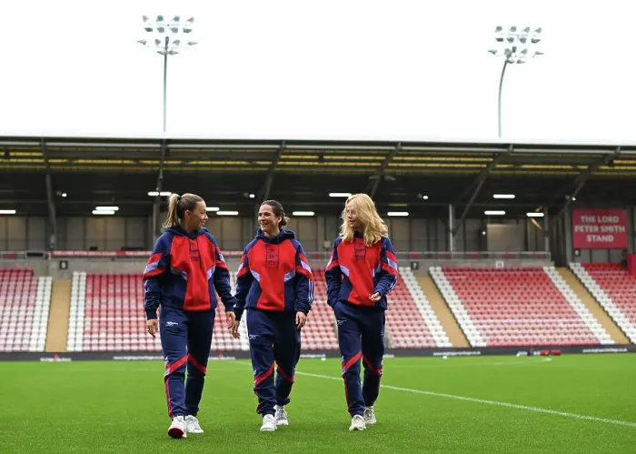 Framed Print : Manchester United v Arsenal - Barclays Women's Super League