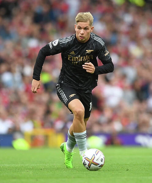Manchester United vs Arsenal: Emile Smith Rowe in Action - Premier League 2022-23