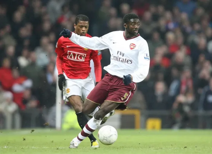 Framed Print : Manchester United's FA Cup Triumph: Toure vs. Evra Showdown at Old Trafford (4-0) Framed Print : Manchester United's FA Cup Triumph: Toure vs. Evra Showdown at Old Trafford (4-0)