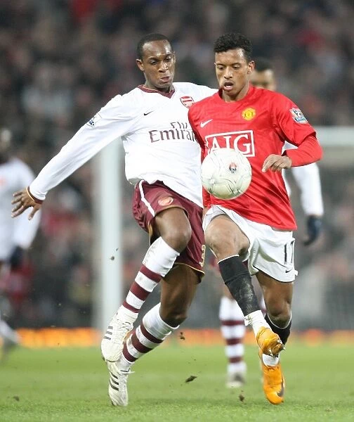 Manchester United's Nani and Hoyte Clash in FA Cup Showdown: 4-0 Victory for the Red Devils