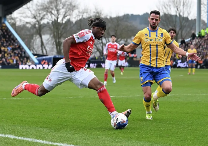 Framed Print : Mansfield Town v Arsenal - Emirates FA Cup Fifth Round Framed Print : Mansfield Town v Arsenal - Emirates FA Cup Fifth Round