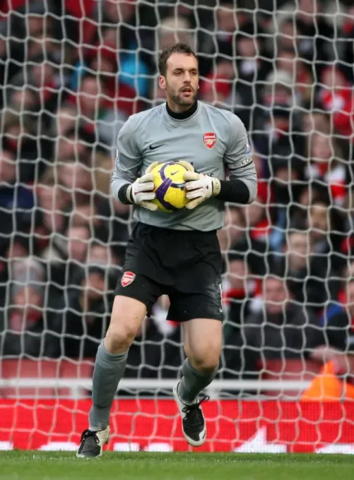 Framed Print : Manuel Almunia: Arsenal's Hero in the 2-2 Draw Against Everton (BPL, Emirates Stadium, 1 / 9 / 10)