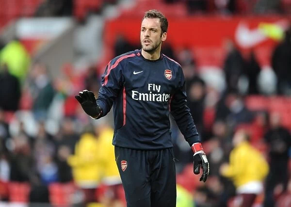Manuel Almunia's Disappointing Performance: Manchester United vs. Arsenal, FA Cup Sixth Round (2:0)