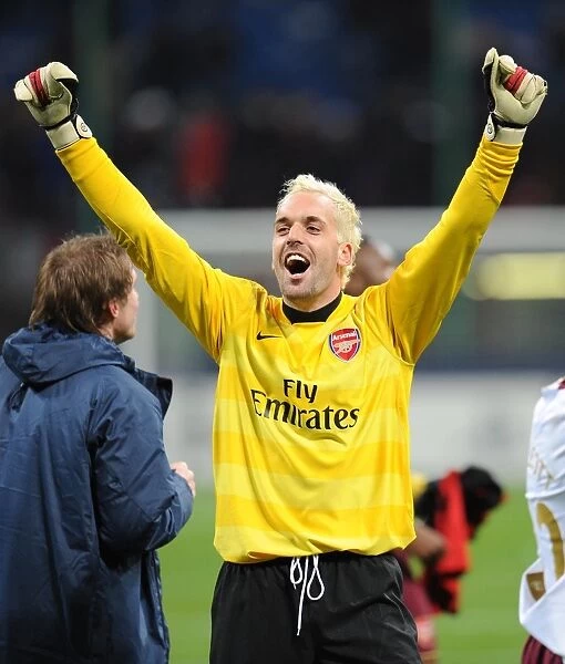 Manuel Almunia's Glory: Arsenal's 2-0 Victory Over AC Milan in Champions League