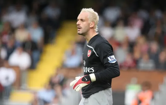 Framed Print : Manuel Almunia's Heroic Performance: Arsenal's 1-0 Victory Over Fulham (2008) Framed Print : Manuel Almunia's Heroic Performance: Arsenal's 1-0 Victory Over Fulham (2008)