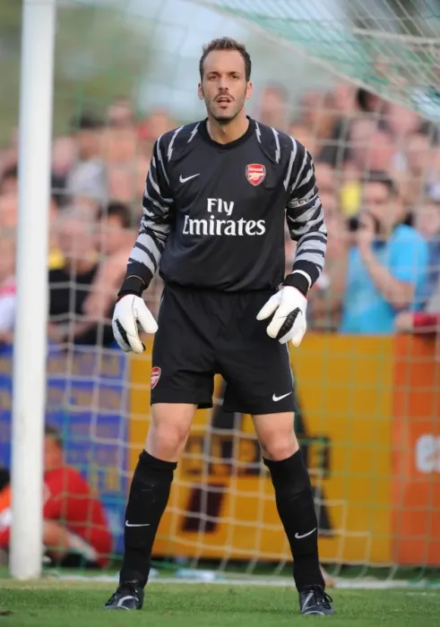 Framed Print : Manuel Almunia's Shine: Arsenal's 4-0 Crushing Victory over SC Neusiedl Framed Print : Manuel Almunia's Shine: Arsenal's 4-0 Crushing Victory over SC Neusiedl