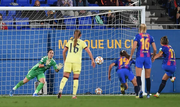Manuela Zinsberger Saves Barcelona Penalty: Arsenal Women vs FC Barcelona, UEFA Womens Champions League