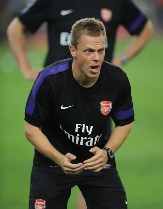 Framed Print : Marcus Svensson Arsenal Fitness Coach. Malaysia 1: 2 Arsenal. Pre Season Friendly Framed Print : Marcus Svensson Arsenal Fitness Coach. Malaysia 1: 2 Arsenal. Pre Season Friendly