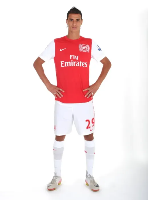 Framed Print : Marouane Chamakh (Arsenal). Arsenal Photocall, Emirates Stadium, Arsenal Football Club Framed Print : Marouane Chamakh (Arsenal). Arsenal Photocall, Emirates Stadium, Arsenal Football Club