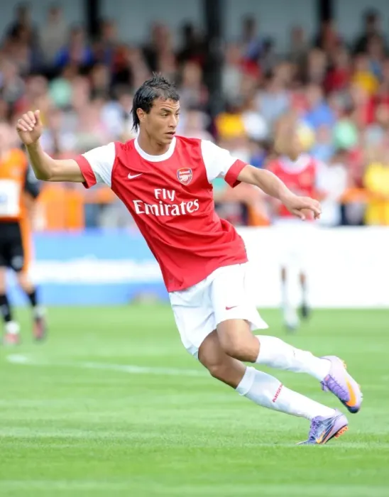 Framed Print : Marouane Chamakh Shines: Arsenal's 4-0 Pre-Season Victory over Barnet Framed Print : Marouane Chamakh Shines: Arsenal's 4-0 Pre-Season Victory over Barnet