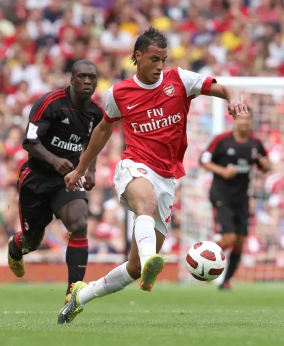 Framed Print : Marouane Chamakh vs AC Milan: 1-1 Stalemate at Emirates Cup Pre-Season, 2010 Framed Print : Marouane Chamakh vs AC Milan: 1-1 Stalemate at Emirates Cup Pre-Season, 2010