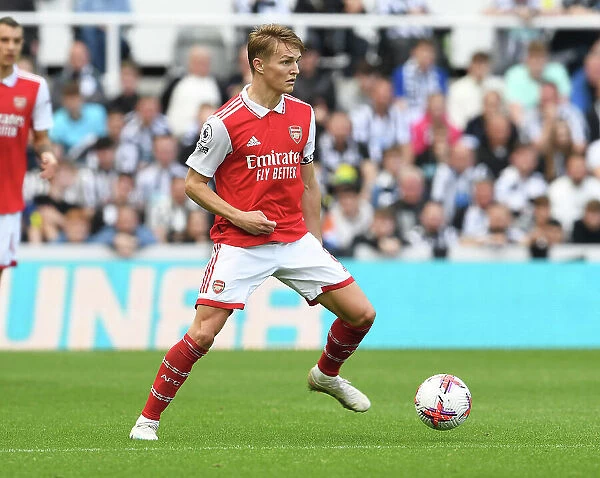 Martin Odegaard in Action: Arsenal vs. Newcastle United, Premier League 2022-23